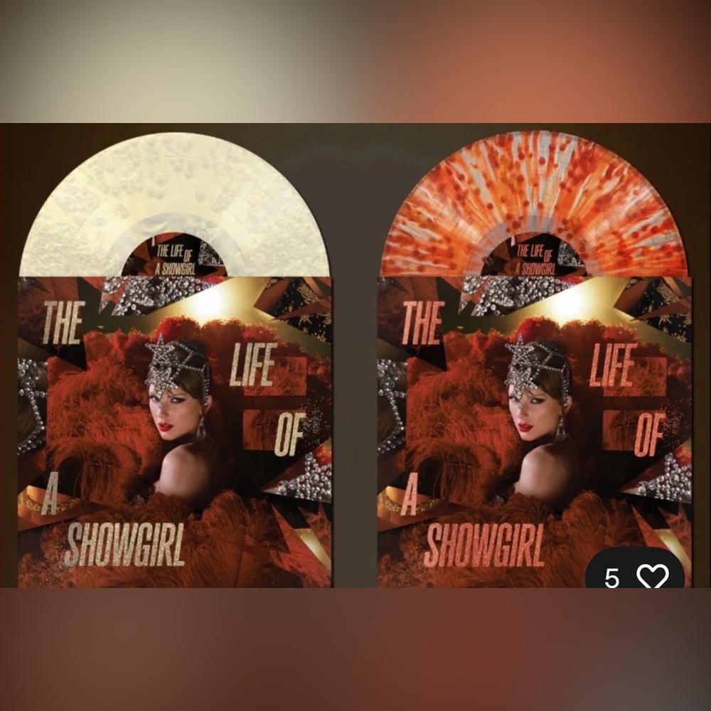 Taylor Swift Life of a Showgirl Tiny Bubbles‎ in Champagne Collection Set vinyl